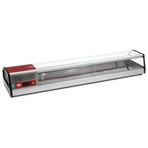 Vitrine à Sushi Réfrigérée – Verre Trempé Courbe - Par Empero