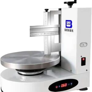 Applicateur de crème rotatif pour gâteaux avec spatule et plateau tournant - Par VIGEVR